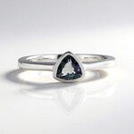 Anello in argento con Tanzanite (non riscaldata)
