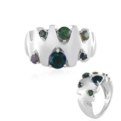 Anillo en plata con Ópalo de Mezezo (de Melo)