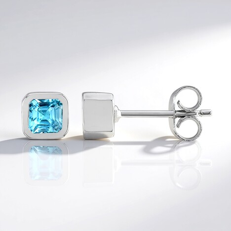 Orecchini in argento con Zircone Ratanakiri
