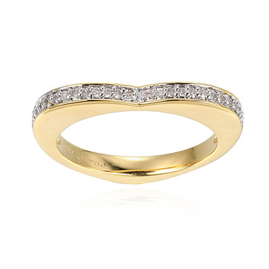 I3 (I) Diamant-Messingring (Juwelo Style)