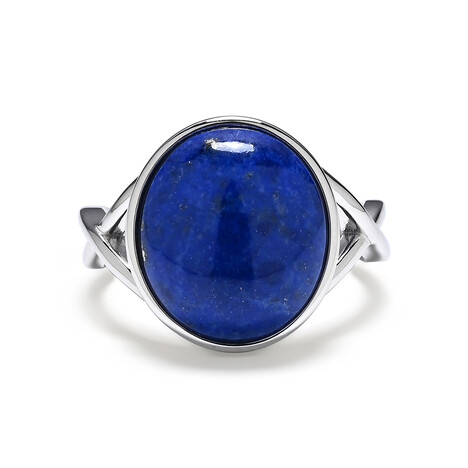 Lapislazuli-Silberring
