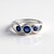 Anello in argento con Cianite del Nepal