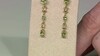 Pendientes en plata con Peridoto de Birmania