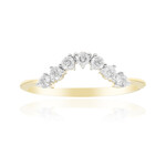 9K SI1 (G) Diamond Gold Ring (Annette)