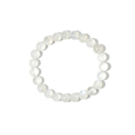 Regenbogen-Mondstein-Armband