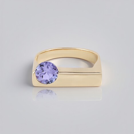 Bague en or et Tanzanite (de Melo)