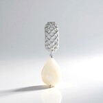 Ciondolo in argento con Perla d'Acqua Dolce Bianca (MONOSONO COLLECTION)