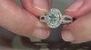 Gouden ring met een Paraiba toermalijn (CIRARI)