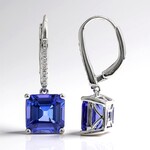 Orecchini in oro con Tanzanite AAA (CIRARI)