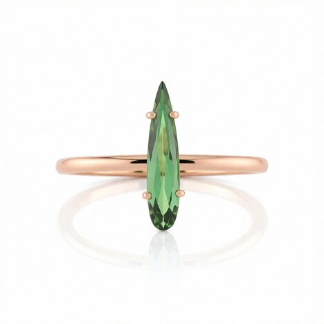 Bague en or et Tourmaline de Santa Rosa