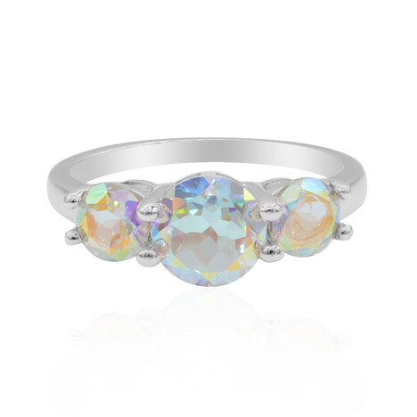 Mondlicht-Topas-Silberring