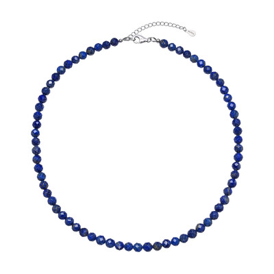 Lapis Lazuli Silver Necklace