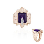Sambia-Amethyst-Silberring