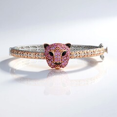 Bracciale in argento con Spinello Nero (Gems en Vogue)