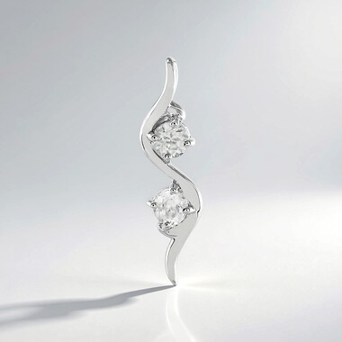 Ciondolo in argento con Zircone