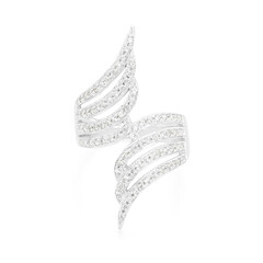Zircon Silver Ring