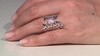 Bague en argent et Opale Welo (MONOSONO COLLECTION)