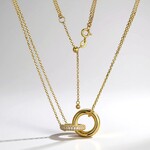 Collana in argento con Zircone (Adela Silber)