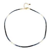 Collar en plata con Zafiro azul