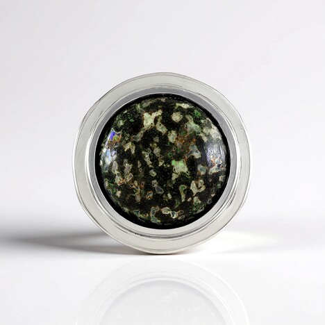 Ciondolo in argento con Opale Leopardo (MONOSONO COLLECTION)