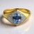 Anello in oro con Acquamarina Medina