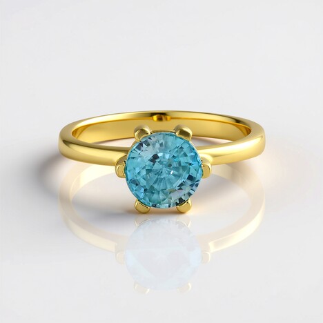 Anello in argento con Zircone Ratanakiri