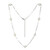 Collar en plata con Perla blanca Freshwater (Adela Silber)