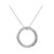I3 (I) Diamond Silver Necklace