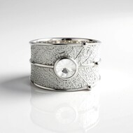 Bague en argent et Zircon