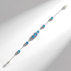 Bracciale in argento con Topazio Marambaia (de Melo Essence)
