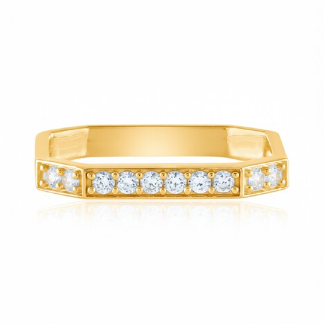 Bague en argent et Zircon (de Melo Essence)