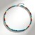Collana in argento con Turchese