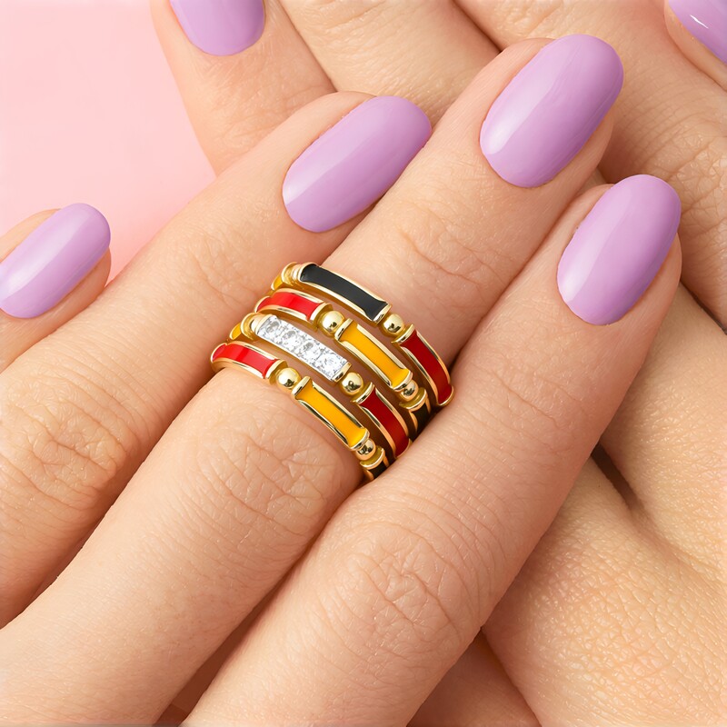 Anillo en plata con Topacio blanco