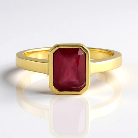 Anello in argento con Rubino Bemainty