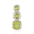 Ciondolo in argento con Quarzo Limone (MONOSONO COLLECTION)