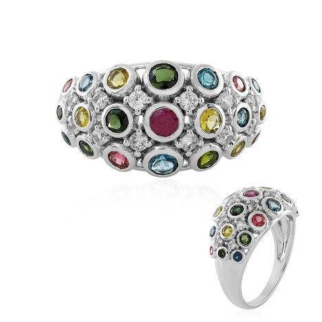 Brasilianischer Turmalin-Goldring (KM by Juwelo)