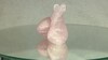Figurine et Quartz rose