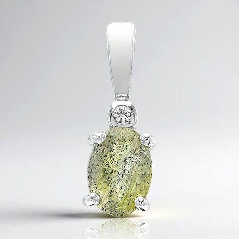Pendentif en argent et Labradorite