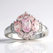 MARROPINO MORGANITE Silver Ring