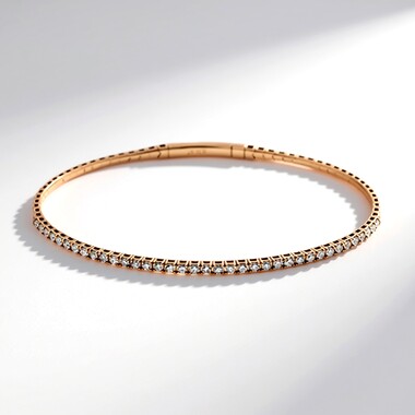Bracciale in oro con Diamante SI1 (H)