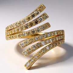 Anello in oro con Diamante Fancy SI2