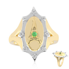 Anello in argento con Tsavorite del Kenya (Remy Rotenier)