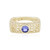 Bague en or et Tanzanite AAA (Ornaments by de Melo)