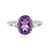 Amethyst-Silberring