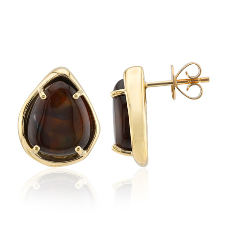 Orecchini in oro con Agata di Fuoco