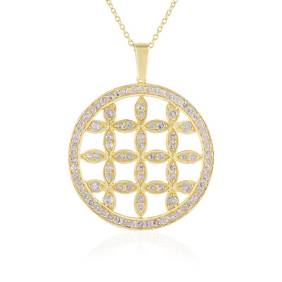 Collana in argento con Pietra di Luna Blu (KM by Juwelo)