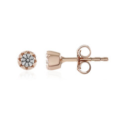 Boucles d'oreilles en argent et Zircon (Adela Silber)