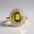 Anello in oro con Sfene