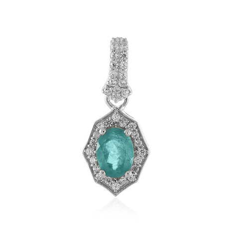 Grandidierit-Silberanhänger