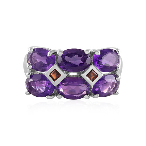 Sambia-Amethyst-Silberring